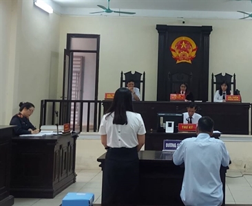 Liên Ngành tư pháp thị xã Sơn Tây tổ chức phiên tòa Dân sự rút kinh nghiệm